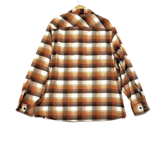 ALASKAN HARDGEAR Shirt Mens 2XL Boars Nest Brown Flannel Duluth AKHG XXL - Picture 2 of 10